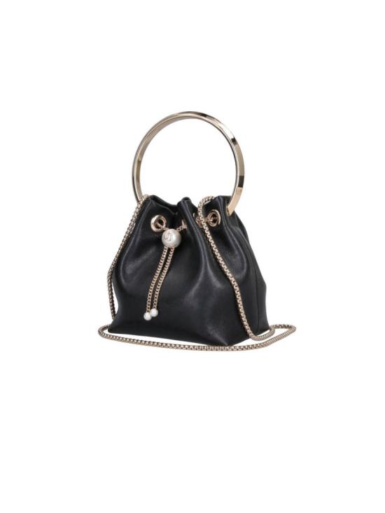 26FW 지미추 토트백 BON BON TYTBLACK LIGHT GOLD - JIMMY CHOO