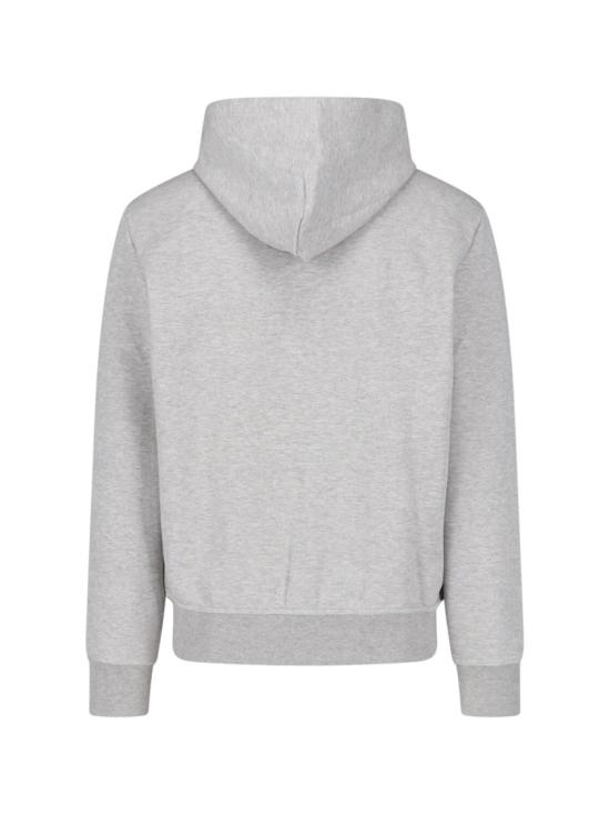 26FW 폴로 랄프로렌 더블 니트 후드 집업 710 881517513 Grey - POLO RALPH LAUREN