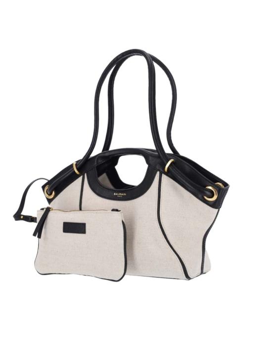 26FW 발망 토트백 HN1FD074THBCGTE Neutrals - BALMAIN