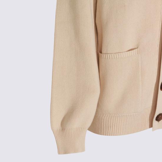 26FW 골든구스 Golden 레터링 가디건 GWP00950P00197255550 Neutrals - GOLDEN GOOSE