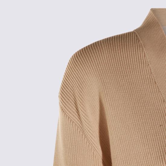 26FW 골든구스 Golden 레터링 가디건 GWP00950P00197255550 Neutrals - GOLDEN GOOSE