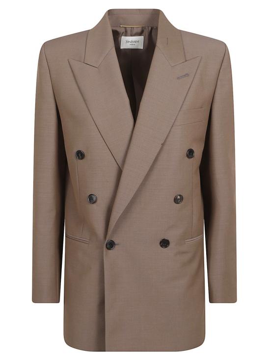 26SS 생로랑 수트 자켓 859880Y1N022055 Brown
