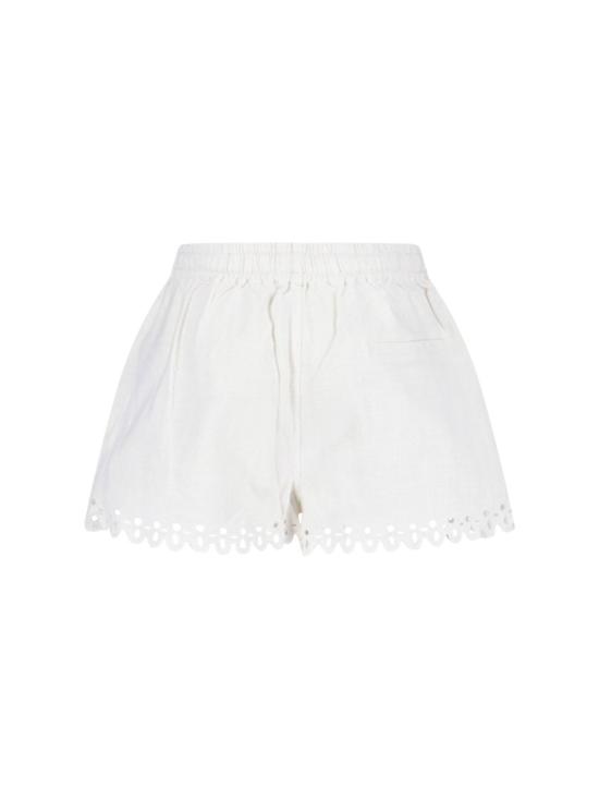 26SS 이자벨마랑에뚜왈 발림 코튼 쇼츠 SH0267FA D1J04E20WH White - ISABEL MARANT ETOILE