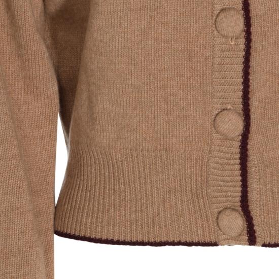 26FW 끌로에 가디건 CH26AMC15710218 Brown - CHLOE