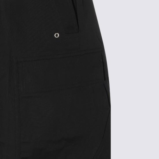 26FW 릭 오웬스 스트레이트 팬츠 RU02F4339TE09 Black - RICK OWENS