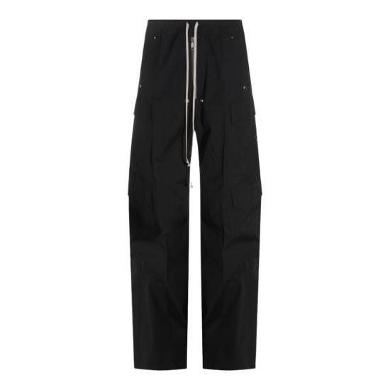 26FW 릭 오웬스 스트레이트 팬츠 RU02F4339TE09 Black