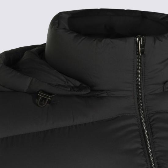 26FW 에르노 숏패딩 PI0016ULE12456Z9480 Black - HERNO
