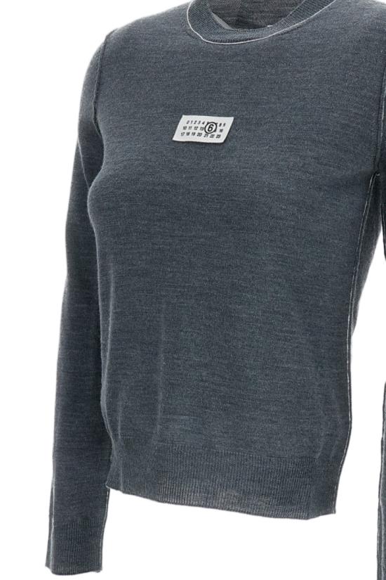 26FW MM6 메종마르지엘라 스웨터 S52HL0066M13037860M Grey - MM6 MAISON MARGIELA