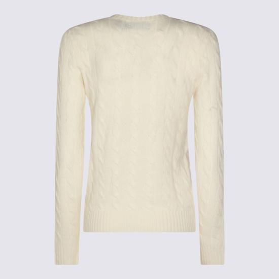 26FW 폴로 랄프로렌 폴로 자수 케이블 니트 스웨터 211971865001 Neutrals - POLO RALPH LAUREN