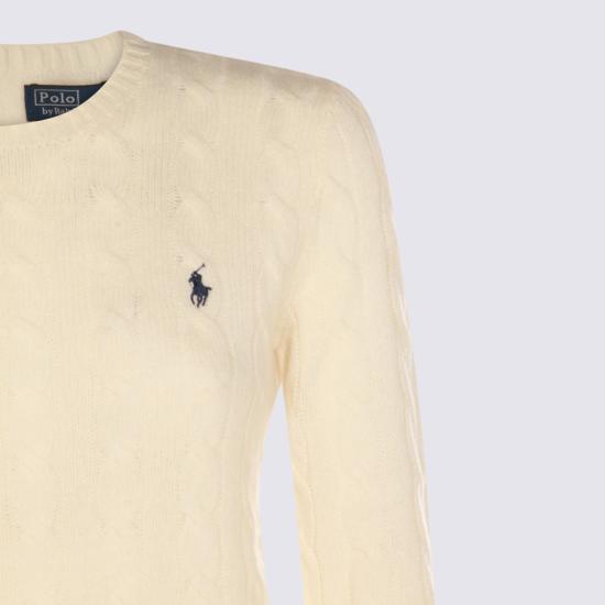 26FW 폴로 랄프로렌 폴로 자수 케이블 니트 스웨터 211971865001 Neutrals - POLO RALPH LAUREN
