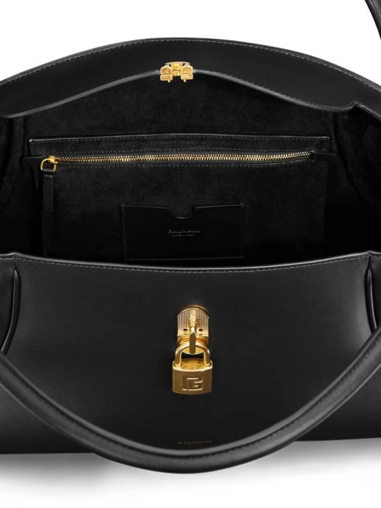 26FW 발망 토트백 HN1DB068 LTEX Black - BALMAIN
