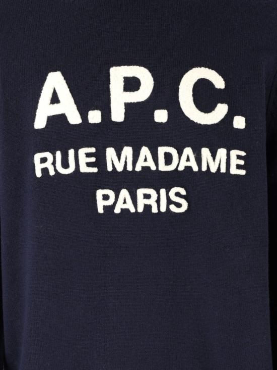 26FW 아페쎄 스웨터 WVAXU H23493IAJ Blue - A.P.C.