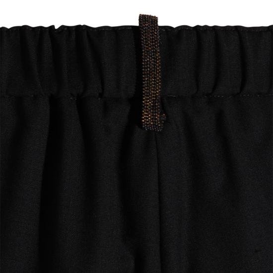 26FW 파비아나 필리피 스트레이트 팬츠 PAD216F322M2765146 Black - FABIANA FILIPPI