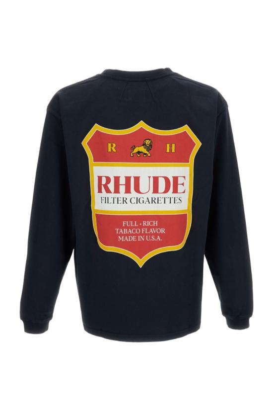 26FW 루드 긴팔 티셔츠 RHPF26TT150126499 Black - RHUDE