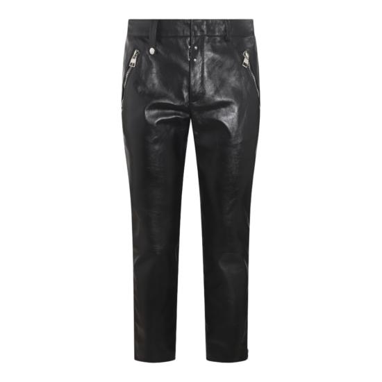  알렉산더 맥퀸 스트레이트 팬츠 626388Q5LIR1000 Black