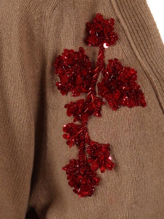 25FW 알베르타 페레티 니트웨어 09195101 Brown - ALBERTA FERRETTI