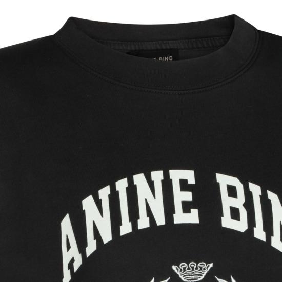 26FW 애니빙 긴팔 티셔츠 A0812679VTG3 Black - ANINE BING