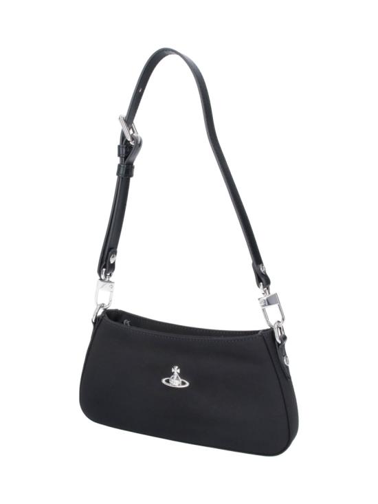 26FW 비비안웨스트우드 ORB 타샤 레더 스터드 숄더백 5801000JW W001YN401 Black - VIVIENNE WESTWOOD