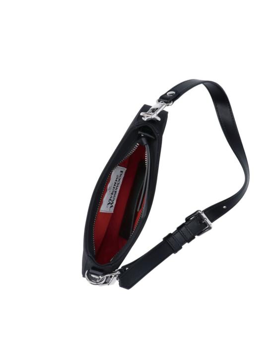 26FW 비비안웨스트우드 ORB 타샤 레더 스터드 숄더백 5801000JW W001YN401 Black - VIVIENNE WESTWOOD