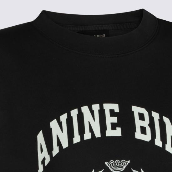 26FW 애니빙 긴팔 티셔츠 A0812679VTG3 Black - ANINE BING