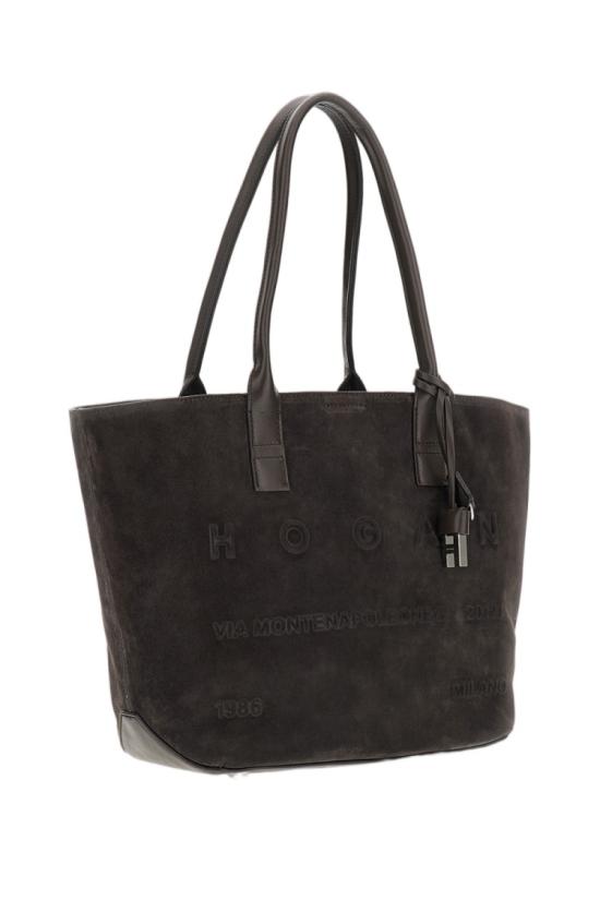 26FW 호간 토트백 KBW01TA0200UGMS808 Brown - HOGAN