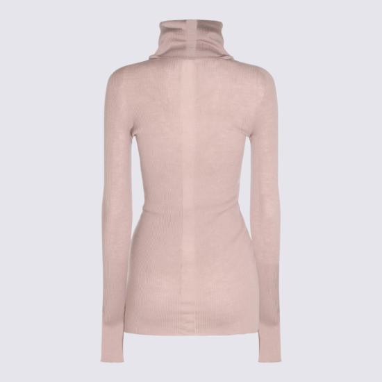 26FW 릭 오웬스 터틀넥 RP02F5614RIBM23 Pink - RICK OWENS
