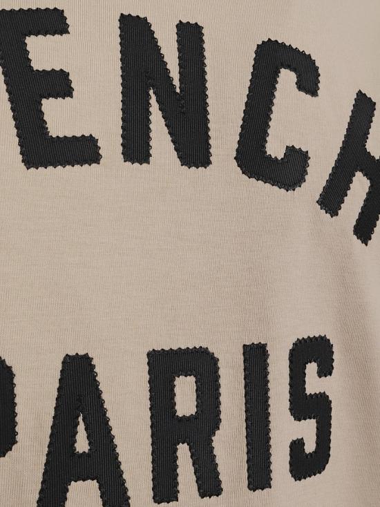26FW 지방시 맥시 로고 코튼 티셔츠 BM71NK3YRS259 Neutrals - GIVENCHY