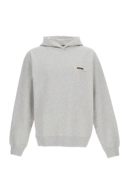 26FW 자크뮈스 그로그랭 후드 티셔츠 HOM00247AJ00126950 Grey