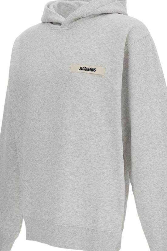 26FW 자크뮈스 그로그랭 후드 티셔츠 HOM00247AJ00126950 Grey - JACQUEMUS