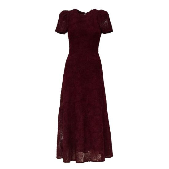 26FW 로테이트 롱 원피스 116272741 Burgundy