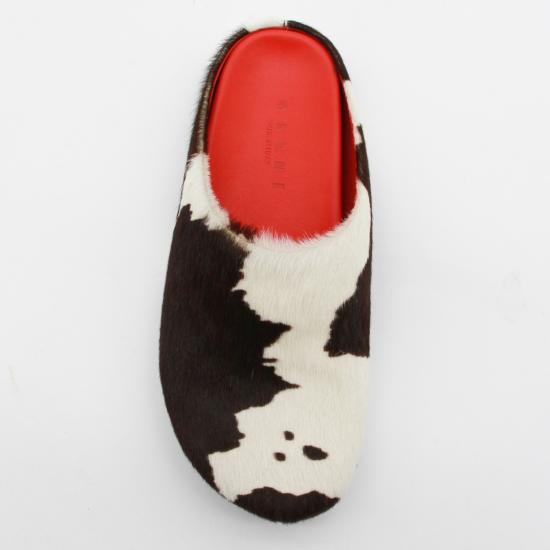 26FW 마르니 뮬/슬리퍼 SBMR000600P9283ZP216 Black - MARNI