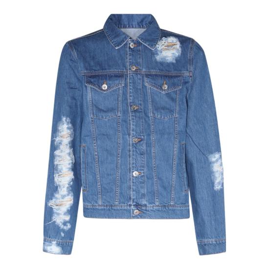  JW앤더슨 데님 자켓 DJ0015PG1164804 Blue