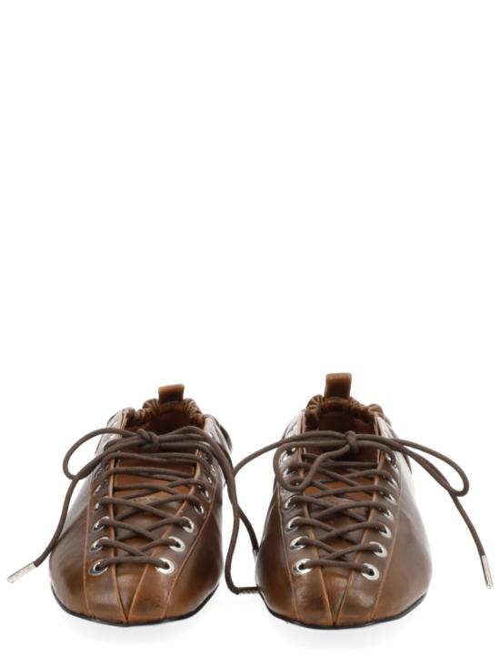 25FW 가니 플랫 슈즈 S3093 826 Brown - GANNI