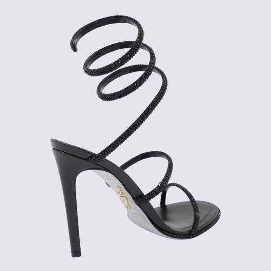 26FW 르네 카오빌라 샌들 C12538105R001V050 Black - RENE CAOVILLA