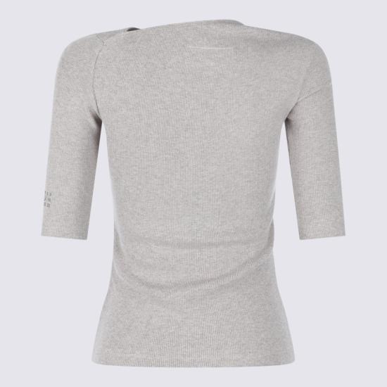 26FW MM6 메종마르지엘라 반팔 티셔츠 S52NC0361M20122809 Grey - MM6 MAISON MARGIELA