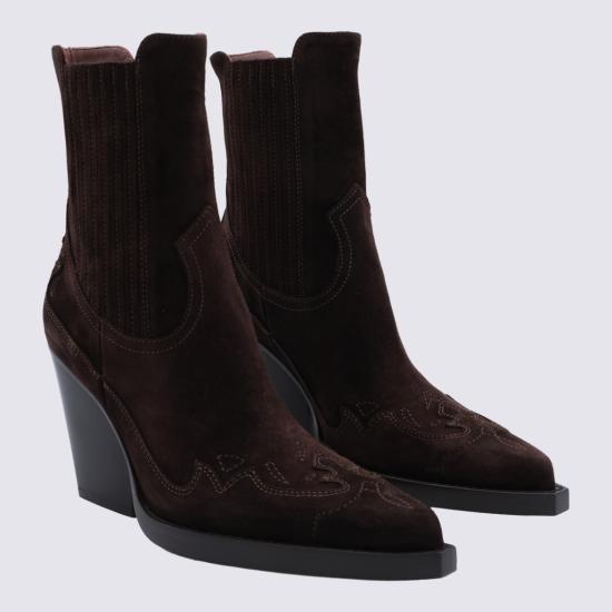 26FW 파리텍사스 부츠 PX1359XV003CHOCOLATE Black - PARIS TEXAS