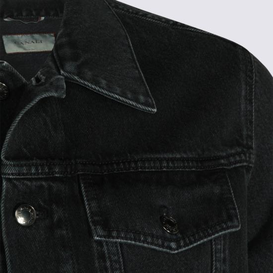 26FW 카날리 데님 자켓 O41129PD01663111 Black - CANALI