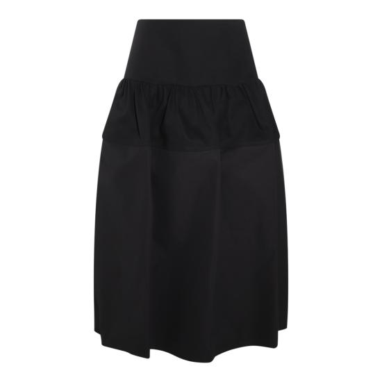  질샌더 미디 스커트 J03MA0129JTN269001 Black