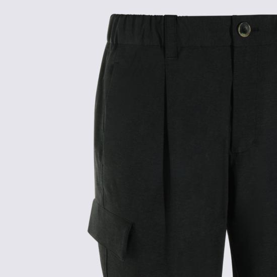 26FW 에르노 스트레이트 팬츠 PT00035UR12742S9490 Black - HERNO
