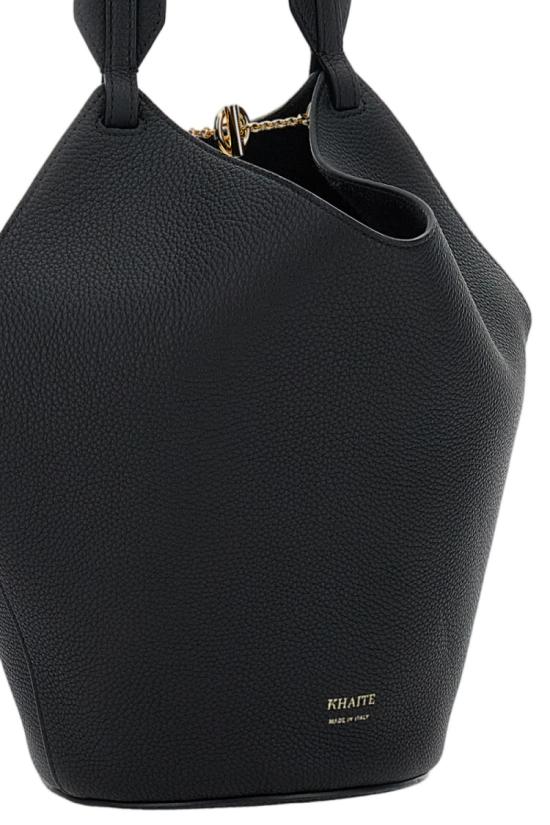 26SS 케이트 시그니처 로터스 미니 토트백 H2056914200 Black - KHAITE