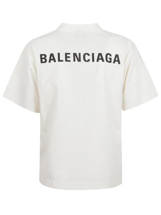 26SS 발렌시아가 반팔 티셔츠 850990WTTVJ19020 White - BALENCIAGA