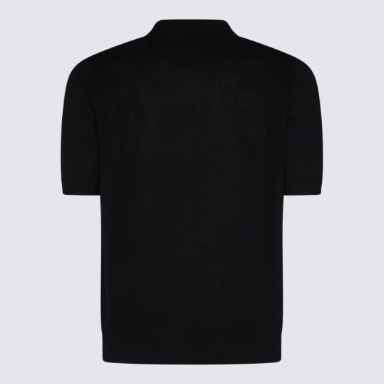 26SS 일레븐티 폴로 티셔츠 M76MAGM88MAG0M00811 Black - ELEVENTY