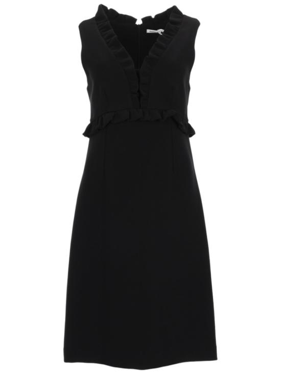  파로쉬 미디 원피스 D722006 013 Black