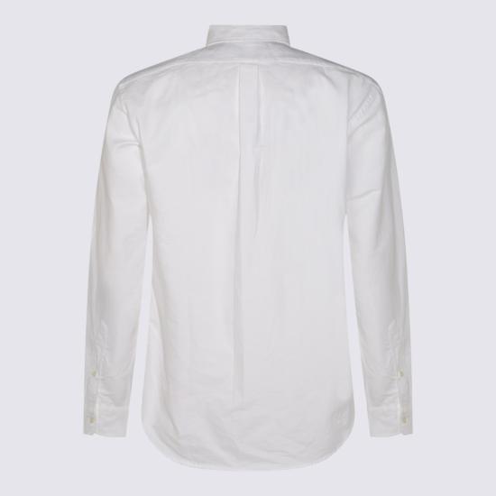 26FW 폴로 랄프로렌 컬러 포니 자수 커스텀 핏 버튼 다운 셔츠 710792041001 White - POLO RALPH LAUREN