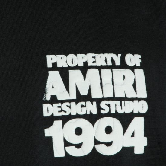 26FW 아미리 반팔 티셔츠 AMTOJR1160001 Black - AMIRI