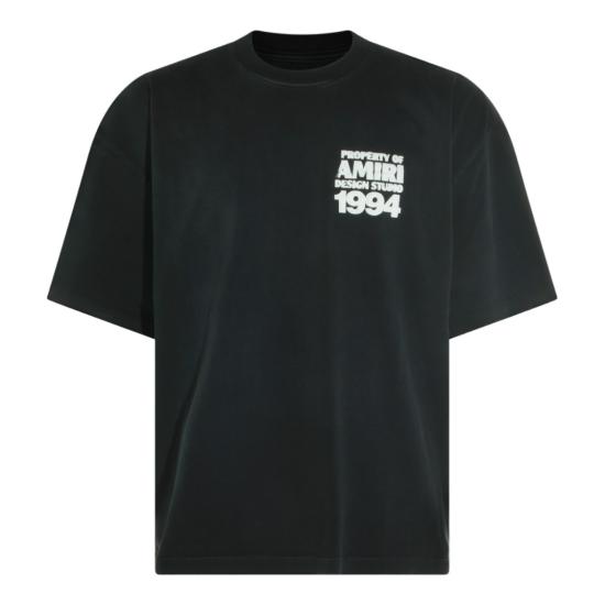 26FW 아미리 반팔 티셔츠 AMTOJR1160001 Black