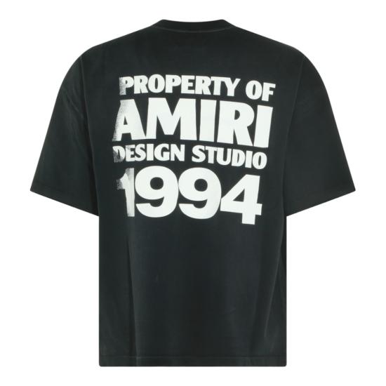 26FW 아미리 반팔 티셔츠 AMTOJR1160001 Black - AMIRI