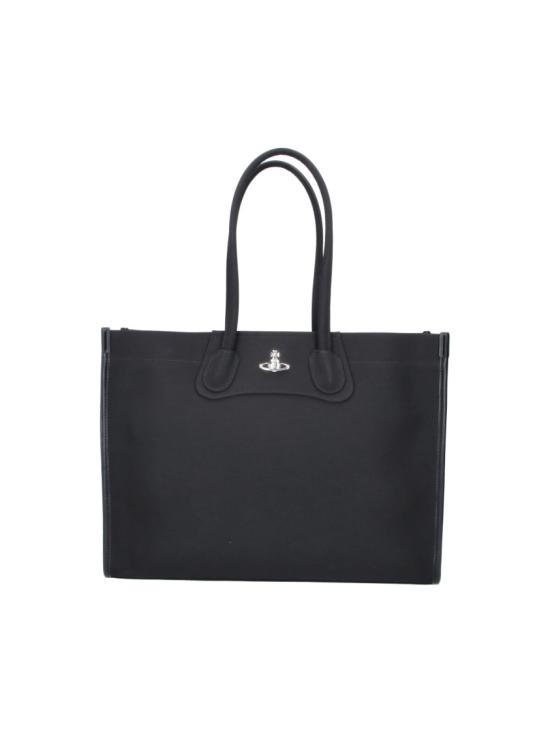 26FW 비비안웨스트우드 토트백 4D01000JU W001YN401 Black