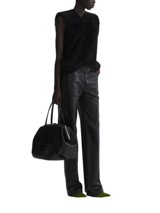 26FW 뮈글러 긴팔 티셔츠 26F2TO 09121145 1999 Black - MUGLER