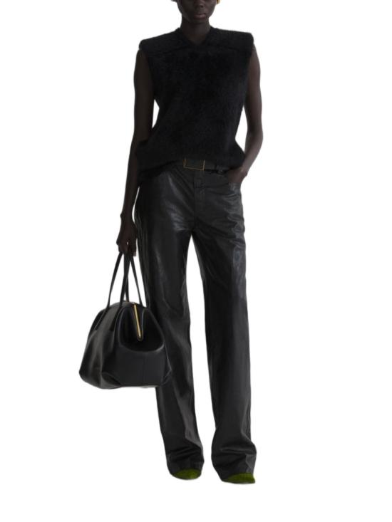 26FW 뮈글러 긴팔 티셔츠 26F2TO 09121145 1999 Black - MUGLER
